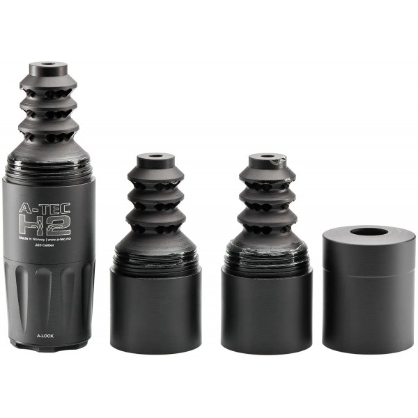 Саундмодератор A-TEC H2 кал. 224. Резьба - A-Lock. 3 модуля - 36740369 Саундмодератор A-TEC H2 кал. 224. Резьба - A-Lock. 3 модуля - 36740369