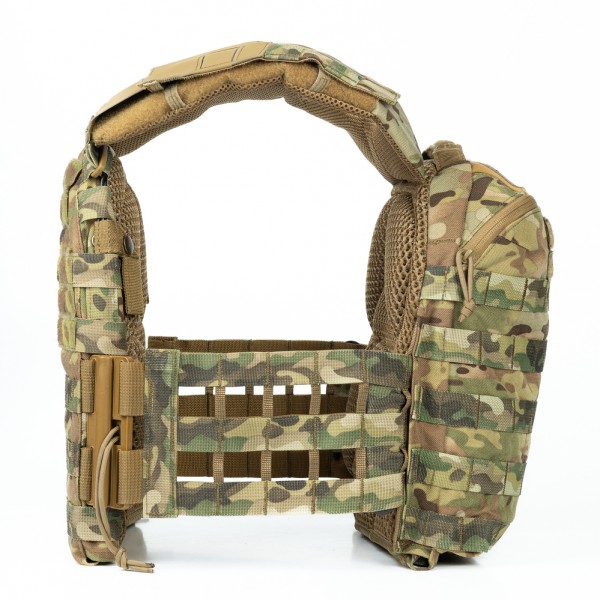 Плитоноска М3 Pro (Мультикам неоригинальный) с системой быстрого сброса Plate carrier Баллистика - 3574471 Плитоноска М3 Pro (Мультикам неоригинальный) с системой быстрого сброса Plate carrier Баллистика - 3574471