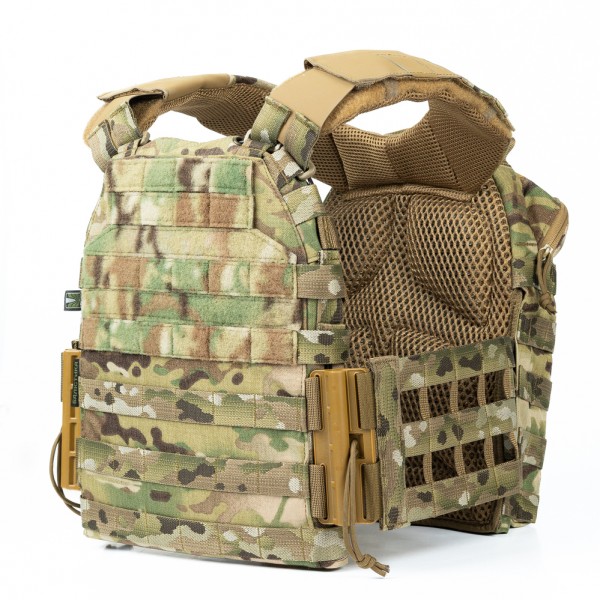 Плитоноска М3 Pro (Мультикам) с системой быстрого сброса Plate carrier Баллистика - 3573284