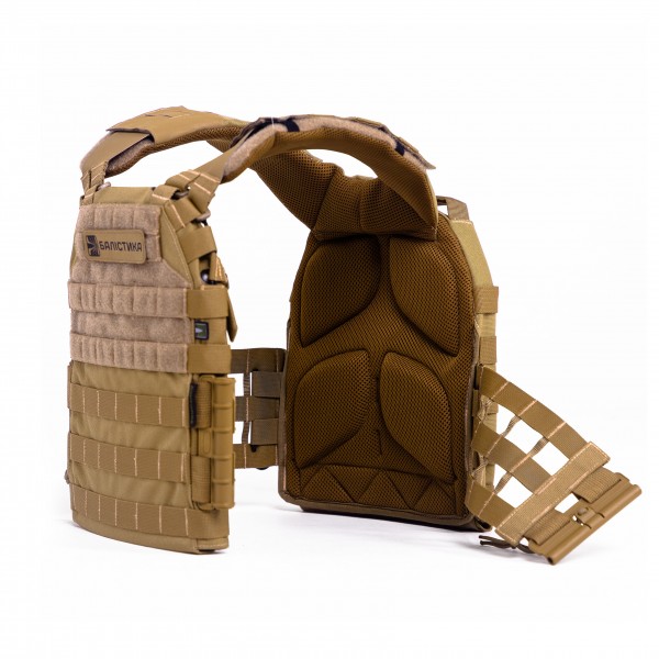 Плитоноска М3 Pro Lite (Койот) с системой быстрого сброса - 3572639 Плитоноска М3 Pro Lite (Койот) с системой быстрого сброса - 3572639