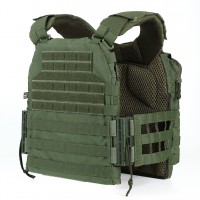 Плитоноска М3 Pro (XL 27х33 см) (Олива) с системой быстрого сброса