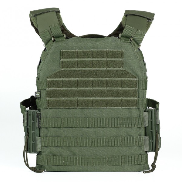 Плитоноска М3 Pro (XL 27х33 см) (Олива) с системой быстрого сброса - 101020402