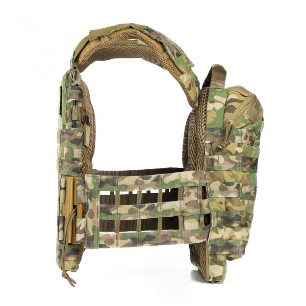 Плитоноска М3 Pro (XL 27х33 см) (Мультикам неоригінальний) з системою швидкого скидання - 3576564