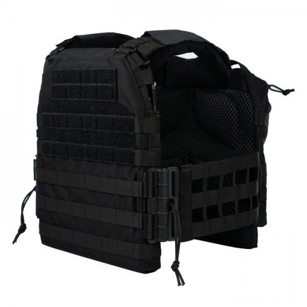 Плитоноска М3 Pro (XL 27х33 см) (Чорний) з системою швидкого скидання - 3576565