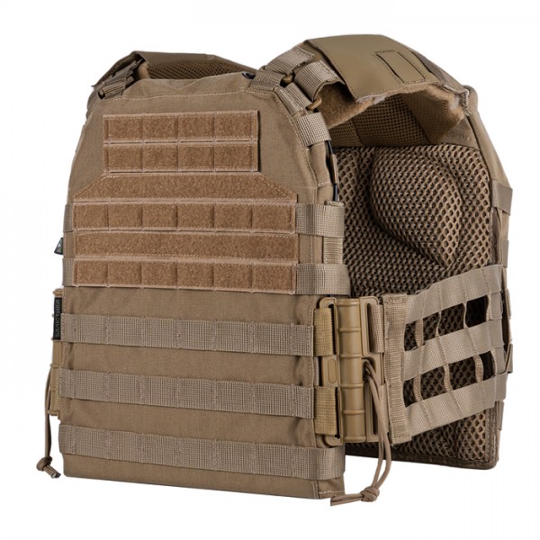 Плитоноска М3 Pro Lite (XL 27х33 см) (Койот) с системой быстрого сброса - 101020501