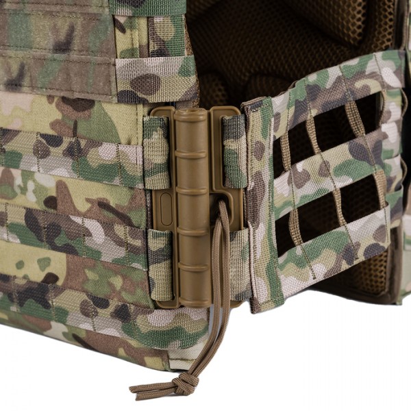 Плитоноска М3 Pro Lite (XL 27х33 см) (Мультикам неоригінальний) з системою швидкого скидання - 3576569