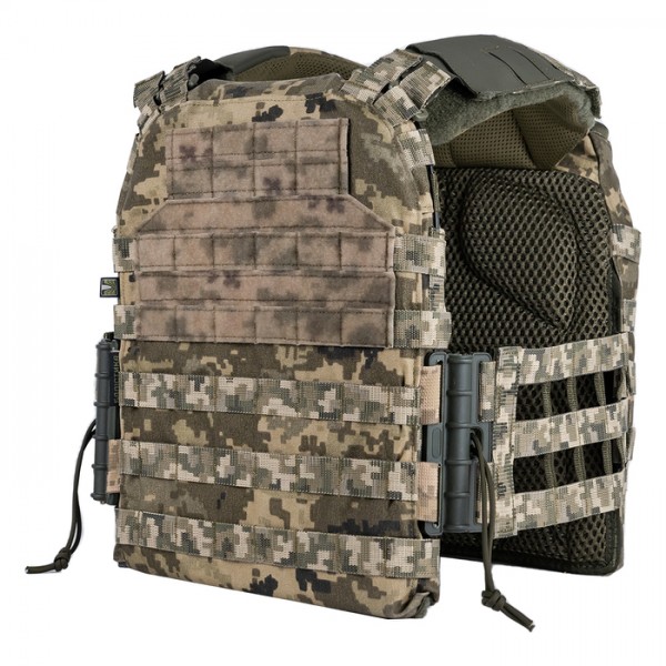 Плитоноска М3 Pro Lite (XL 27х33 см) (ММ-14) с системой быстрого сброса - 3577433 Плитоноска М3 Pro Lite (XL 27х33 см) (ММ-14) с системой быстрого сброса - 3577433