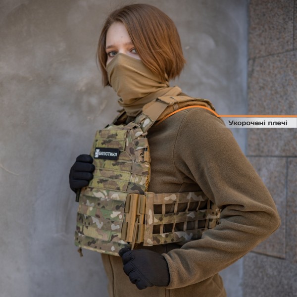 Плитоноска M3 Pro Lite (жіноча версія) (Мультикам) з системою швидкого скидання - 3572637 Плитоноска M3 Pro Lite (жіноча версія) (Мультикам) з системою швидкого скидання - 3572637