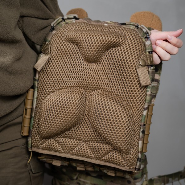 Плитоноска M3 Pro Lite (жіноча версія) (Мультикам) з системою швидкого скидання - 3572637 Плитоноска M3 Pro Lite (жіноча версія) (Мультикам) з системою швидкого скидання - 3572637