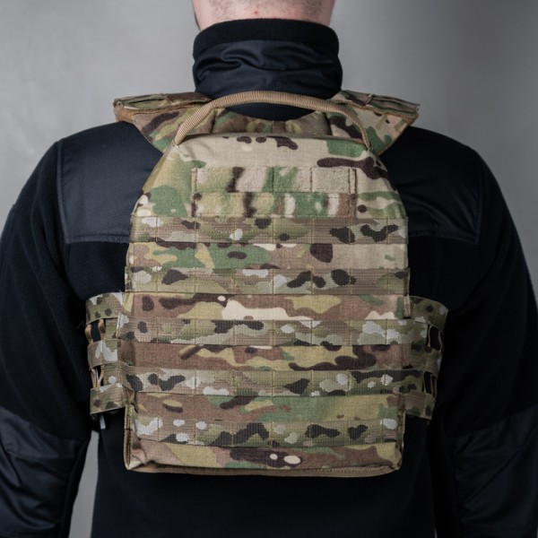 Бронежилет M3 Pro Lite збільшений з плитами НВМПЕ 3кл 27x33 (Мультикам) - 101020808 Бронежилет M3 Pro Lite збільшений з плитами НВМПЕ 3кл 27x33 (Мультикам) - 101020808