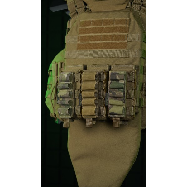 Підсумок для набоїв 12-го калібру "Ядак" (Моллі | 5 патронів | Койот) ТМ Балістика - 103011101 Підсумок для набоїв 12-го калібру "Ядак" (Моллі | 5 патронів | Койот) ТМ Балістика - 103011101