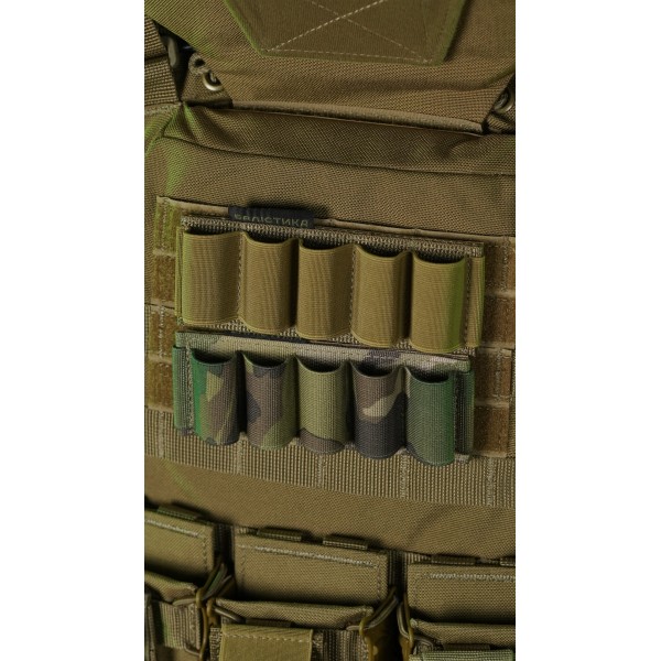 Підсумок для набоїв 12-го калібру "Ядак" (Велкро | 5 патронів | Мультикам неоригінальний) ТМ Балістика - 103011204 Підсумок для набоїв 12-го калібру "Ядак" (Велкро | 5 патронів | Мультикам неоригінальний) ТМ Балістика - 103011204