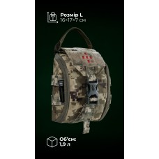 Підсумок для аптечки ПА1 GEN 2 “Нойта” відривний (L | ММ14 “Піксель”) ТМ Балістика