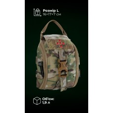 Підсумок для аптечки ПА1 GEN 2 “Нойта” відривний (L | Мультикам) ТМ Балістика