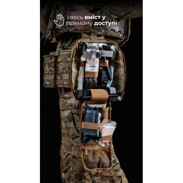 Підсумок для аптечки ПА1 GEN 2 “Нойта” відривний (XL | Мультикам) ТМ Балістика - 103020808