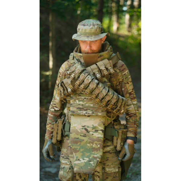 Бандольєра під 40-мм гранати «Пращ» (на 12 пострілів | Койот) ТМ Балістика - 103060401 Бандольєра під 40-мм гранати «Пращ» (на 12 пострілів | Койот) ТМ Балістика - 103060401