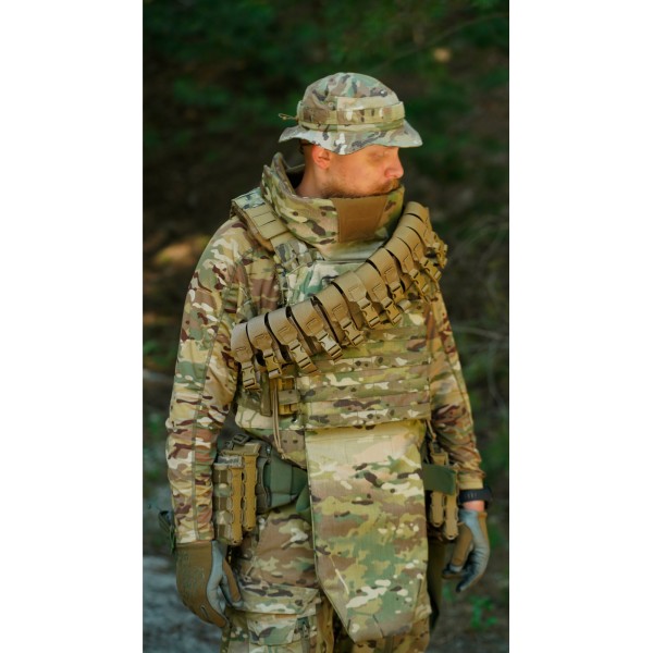 Бандольєра під 40-мм гранати «Пращ» (на 12 пострілів | Койот) ТМ Балістика - 103060401 Бандольєра під 40-мм гранати «Пращ» (на 12 пострілів | Койот) ТМ Балістика - 103060401