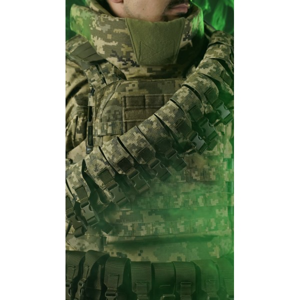 Бандольєра під 40-мм гранати «Пращ» (на 12 пострілів | Олива) ТМ Балістика - 103060402 Бандольєра під 40-мм гранати «Пращ» (на 12 пострілів | Олива) ТМ Балістика - 103060402