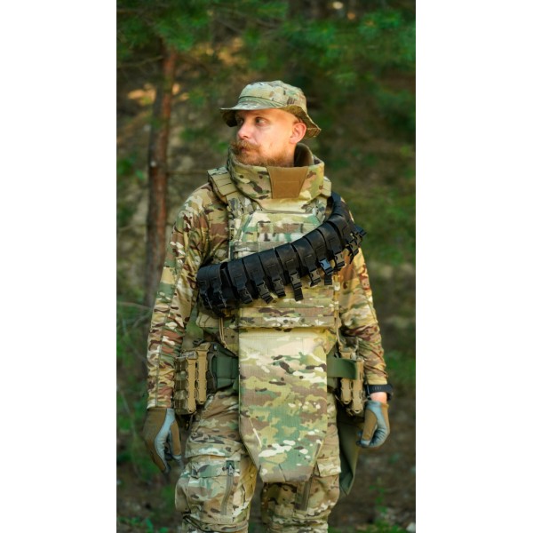 Бандольєра під 40-мм гранати «Пращ» (на 12 пострілів | Чорний) ТМ Балістика - 103060406 Бандольєра під 40-мм гранати «Пращ» (на 12 пострілів | Чорний) ТМ Балістика - 103060406