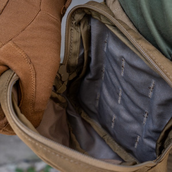 Утилитарный подсумок УП1 “Запасник” (19×16×6 см | Горизонтальный | Койот) ТМ Баллистика - 103070101 Утилитарный подсумок УП1 “Запасник” (19×16×6 см | Горизонтальный | Койот) ТМ Баллистика - 103070101