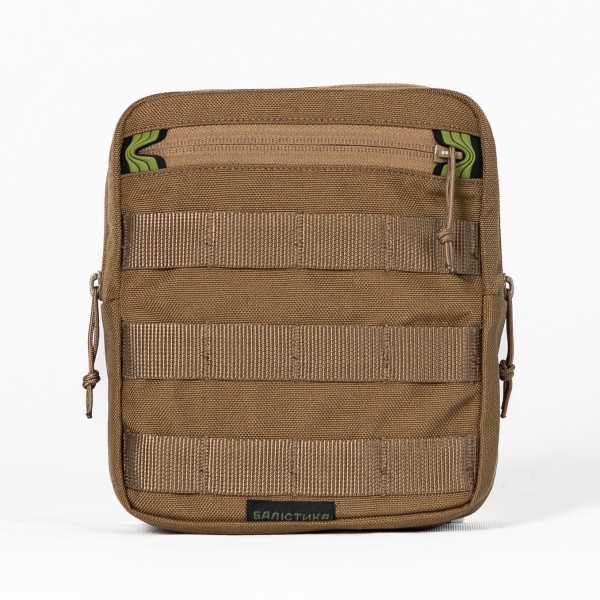Утилитарный подсумок УП2 “Сховник” (16×19×6 см | Вертикальный | Койот) ТМ Баллистика - 103070201 Утилитарный подсумок УП2 “Сховник” (16×19×6 см | Вертикальный | Койот) ТМ Баллистика - 103070201