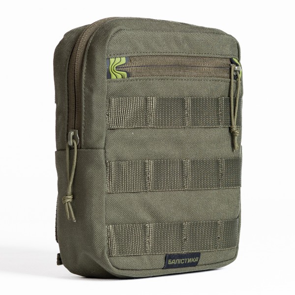 Утилитарный подсумок УП2 “Сховник” (16×19×6 см | Вертикальный | Олива) ТМ Баллистика - 3576607