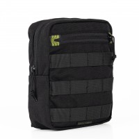 Утилітарний підсумок УП2 “Сховник” (16×19×6 см | Вертикальний | Чорний) ТМ Балістика