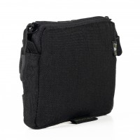 Подсумок поясной для документов утилитарный (Черный)