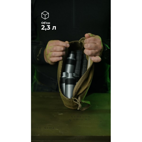 Утилитарный подсумок "Тайник" (26×15×6 см | Велкро | Койот) ТМ Баллистика - 103071701 Утилитарный подсумок "Тайник" (26×15×6 см | Велкро | Койот) ТМ Баллистика - 103071701