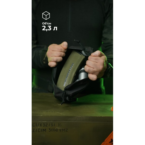 Утилитарный подсумок "Тайник" (26×15×6 см | Велкро | Черный) ТМ Баллистика - 103071706 Утилитарный подсумок "Тайник" (26×15×6 см | Велкро | Черный) ТМ Баллистика - 103071706