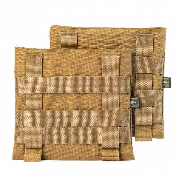 Карманы под боковые плиты (15*15) (2шт) (Койот) - 3572651