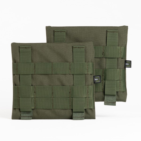 Карманы под боковые плиты 15*15 (2шт) (Олива) - 3575377