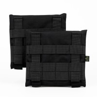 Карманы под боковые плиты 15*15 (2шт) (Черный)