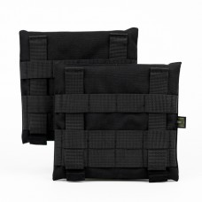 Карманы под боковые плиты 15*15 (2шт) (Черный)