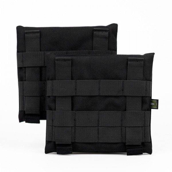 Карманы под боковые плиты 15*15 (2шт) (Черный) - 3575379