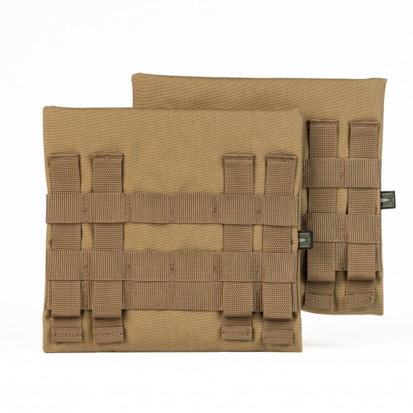 Карманы под боковые плиты 20х20 (2шт) (Койот) - 103080301