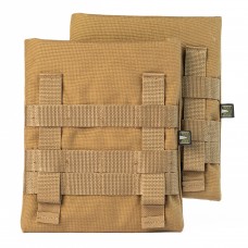 Карманы под боковые плиты 20*15 (2шт) (Койот)