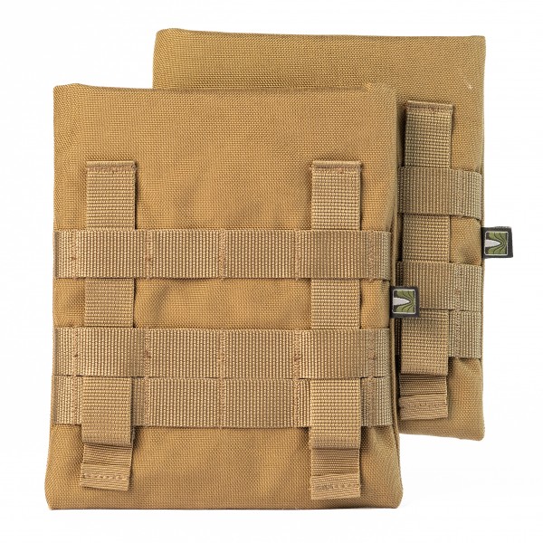 Карманы под боковые плиты 20*15 (2шт) (Койот) - 103080601
