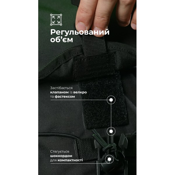 Подсумок под противогаз "Ветровик" (Черный) ТМ Баллистика - 103110306 Подсумок под противогаз "Ветровик" (Черный) ТМ Баллистика - 103110306