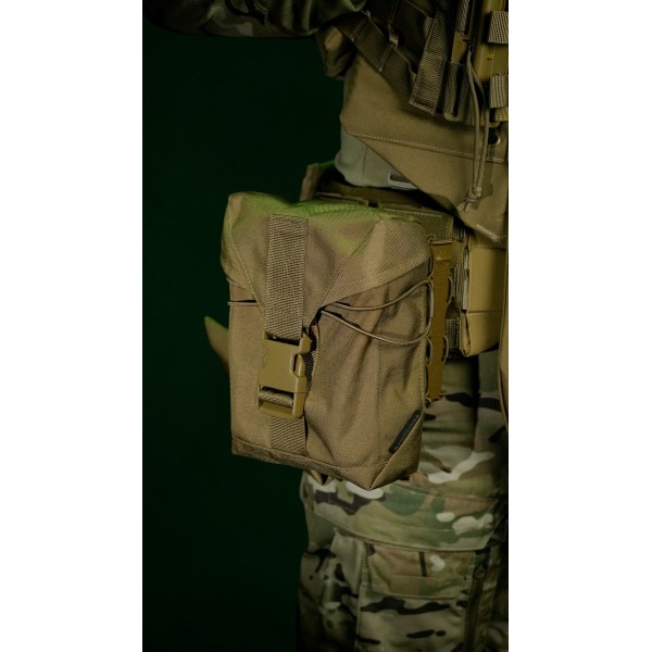 Підсумок для короба під кулемет М249 "Стрічник" (Койот) ТМ Балістика - 103130101 Підсумок для короба під кулемет М249 "Стрічник" (Койот) ТМ Балістика - 103130101