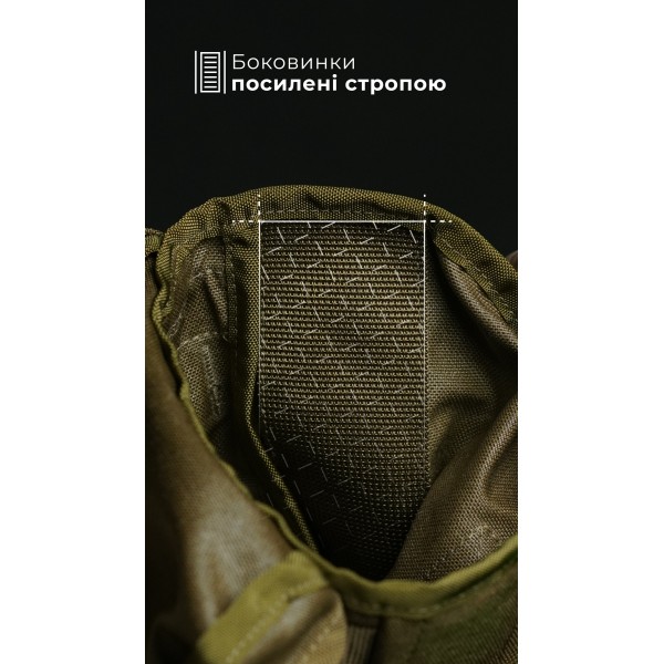 Підсумок для короба під кулемет М249 "Стрічник" (Койот) ТМ Балістика - 103130101 Підсумок для короба під кулемет М249 "Стрічник" (Койот) ТМ Балістика - 103130101