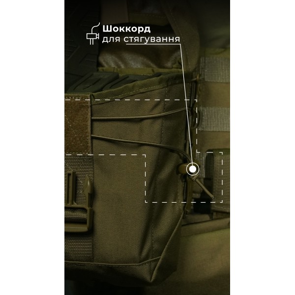 Підсумок для короба під кулемет М249 "Стрічник" (Койот) ТМ Балістика - 103130101 Підсумок для короба під кулемет М249 "Стрічник" (Койот) ТМ Балістика - 103130101