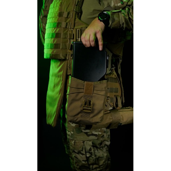 Підсумок для короба під кулемет М249 "Стрічник" (Койот) ТМ Балістика - 103130101 Підсумок для короба під кулемет М249 "Стрічник" (Койот) ТМ Балістика - 103130101