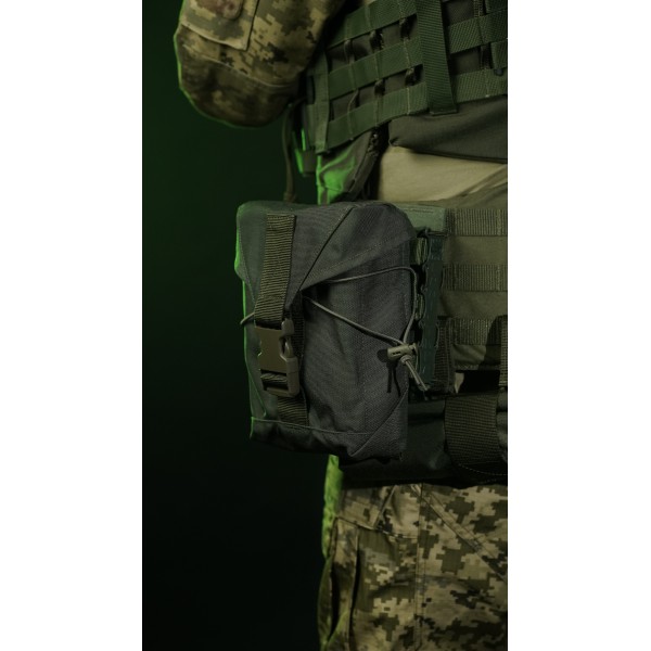 Підсумок для короба під кулемет М249 "Стрічник" (Олива) ТМ Балістика - 103130102 Підсумок для короба під кулемет М249 "Стрічник" (Олива) ТМ Балістика - 103130102