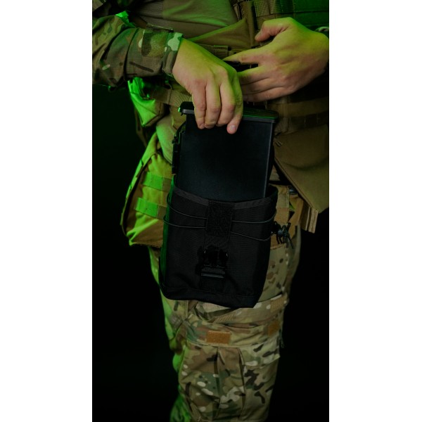 Підсумок для короба під кулемет М249 "Стрічник" (Чорний) ТМ Балістика - 103130106 Підсумок для короба під кулемет М249 "Стрічник" (Чорний) ТМ Балістика - 103130106