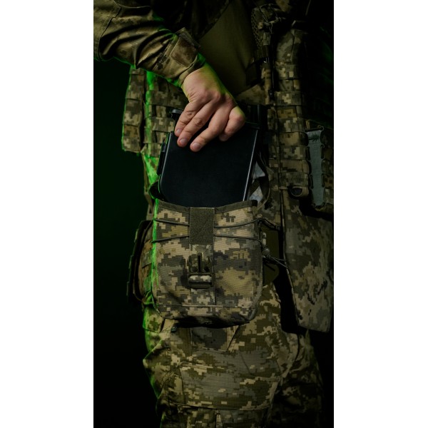 Подсумок для короба под пулемет М249 "Стричник" (ММ14 "Пиксель") ТМ Баллистика - 103130107 Подсумок для короба под пулемет М249 "Стричник" (ММ14 "Пиксель") ТМ Баллистика - 103130107