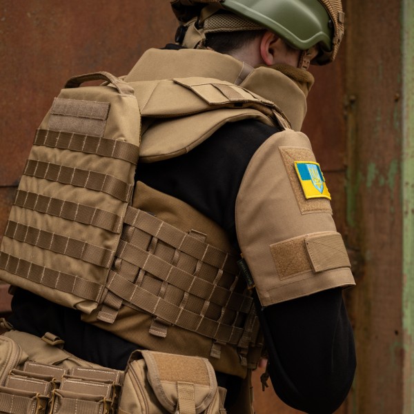 Защита плеч с баллистической защитой 1 класса (Койот) - 3575364 Защита плеч с баллистической защитой 1 класса (Койот) - 3575364