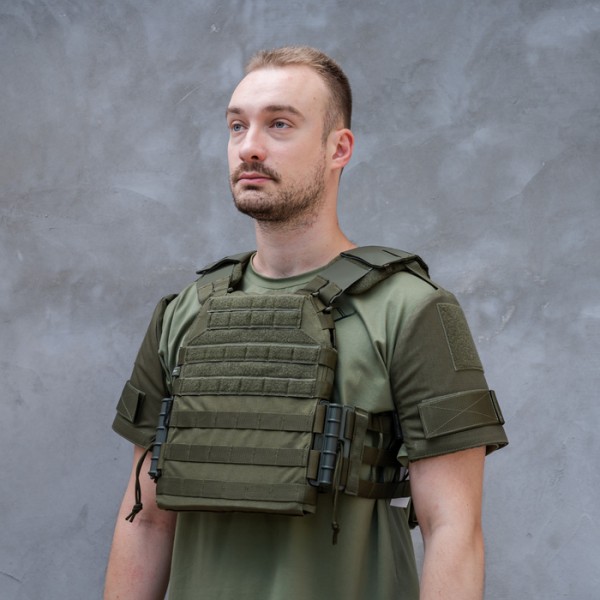 Защита плеч с баллистической защитой 1 класса (Олива) - 3575365 Защита плеч с баллистической защитой 1 класса (Олива) - 3575365