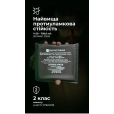 Баллистический пакет (2 класс | 15×15 см | 190 г | СВМПЭ ✡ Израиль) ТМ Баллистика