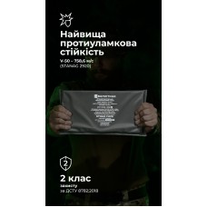 Баллистический пакет (2 класс | 15×30 см | 370 г | СВМПЭ ✡ Израиль) ТМ Баллистика